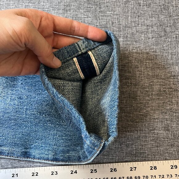 PRPS Japanese Selvedge Denim Donwan Harrell Button Fly Jeans - Men's Size 31*28 - Picture 10 of 15